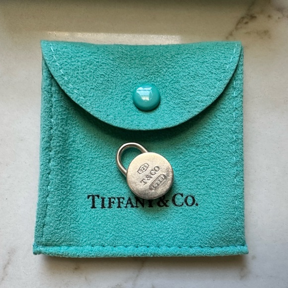 Tiffany & CO Sterling Silver Padlock Charm/Pendant - Picture 1 of 4